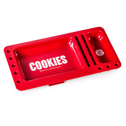 Cookies V3 Rolling Tray 3.0 Plastic Accessories : Rolling Trays Cookies Red  