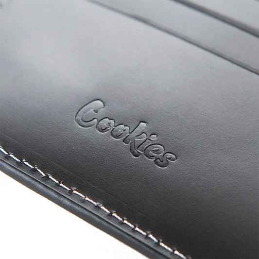 Cookies Embossed Billfold Leather Wallet