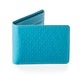 Cookies Embossed Billfold Leather Wallet Apparel : Accessories Cookies Blue  