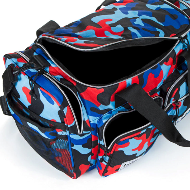 Cookies Heritage Duffle Bag Nylon Dual Pockets Luggage and Travel Products : Duffle Cookies Blue Camo  