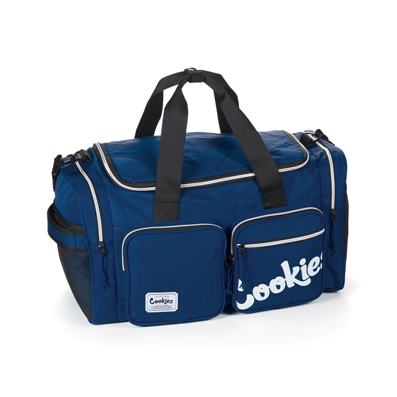 Cookies Heritage Duffle Bag Nylon Dual Pockets Luggage and Travel Products : Duffle Cookies Navy  