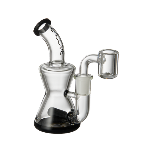 Groove Mini Hourglass Rig Glass : Rig Groove