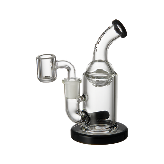 Groove Mini Tube Glass Rig Glass : Rig Groove