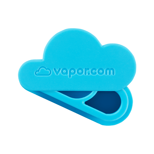 Vapor Silicone Wax Container Accessories : Storage Container vapor.com Blue