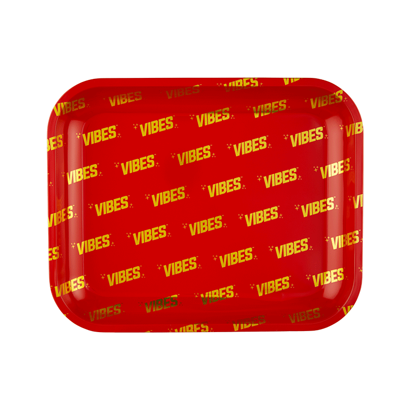 Vibes Rolling Tray Papers, Cones, and Wraps : Accessories Vibes Rolling Papers red large