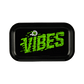 VIBES Slime Aluminum Tray Accessories : Rolling Trays Vibes Rolling Papers medium slime 