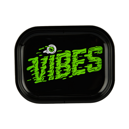 VIBES Slime Aluminum Tray Accessories : Rolling Trays Vibes Rolling Papers small slime 