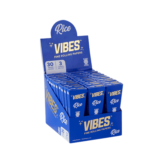 Vibes Cones Box - King Size Papers, Cones, and Wraps : Cones Vibes Rolling Papers