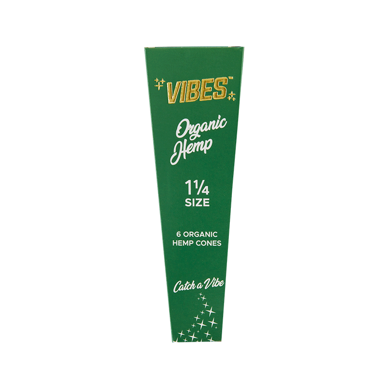 Vibes Cones Coffin - 1.25 - Single Pack (6 Cones)