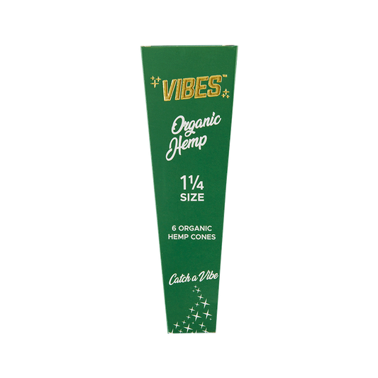 Vibes Cones Coffin - 1.25 - Single Pack (6 Cones)
