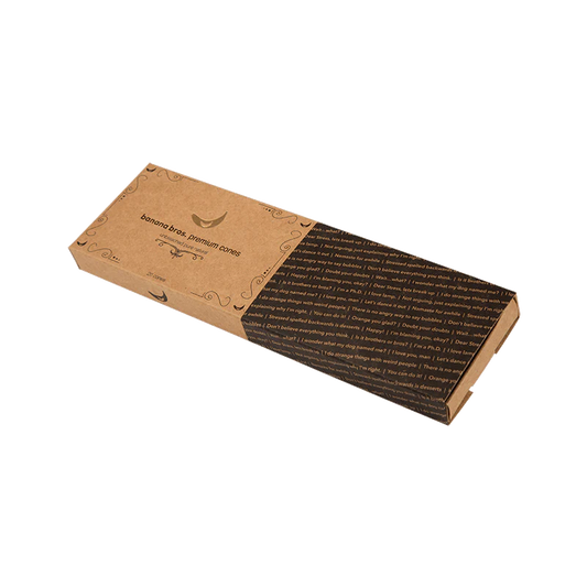 banana bros. Cones King Size 6 Boxes 20 Cones Per Box Banana Brothers