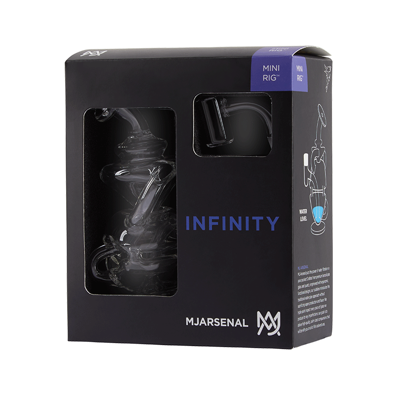 MJ Arsenal Infinity Mini Rig Glass : Rig MJ Arsenal