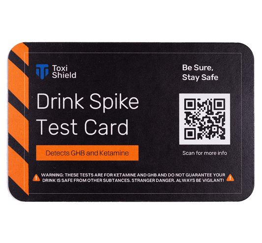 Toxi Shield Drink Spike Test Card - 5 Tests Safety Strips