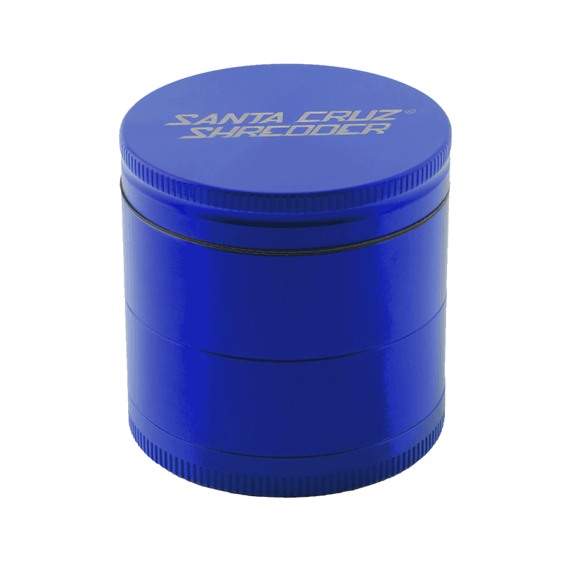 Santa Cruz Shredder 4-Piece Grinder Grinders : Aluminum Santa Cruz Shredder Blue 2.1"(54mm) 4pc