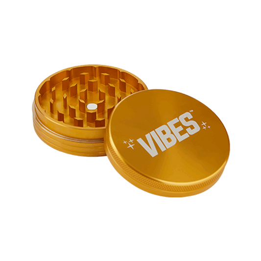 Vibes 2-Piece Grinder Grinders : Aluminum Vibes Rolling Papers
