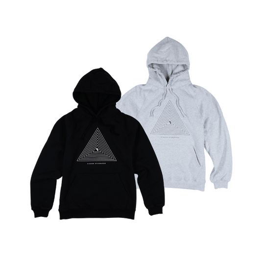 Higher Standards Hoodie - Concentric Triangle Apparel : Tops Higher Standards