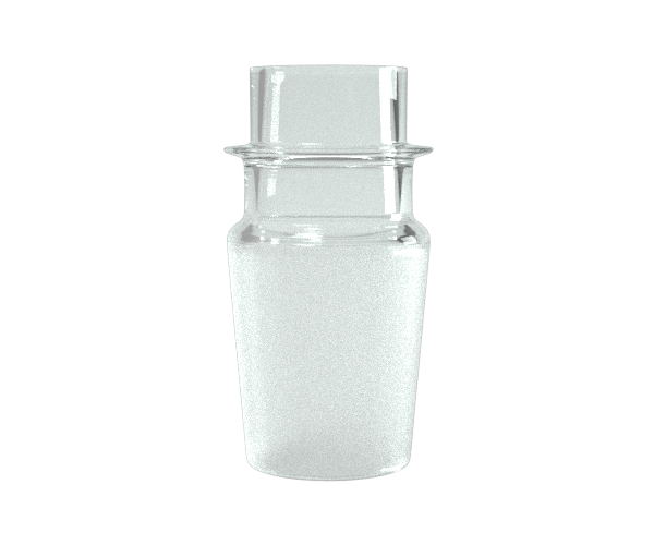 G Pen Connect Glass Adapter - Male Vaporizers : Vaporizer Parts Pen Grenco Science Black 18mm