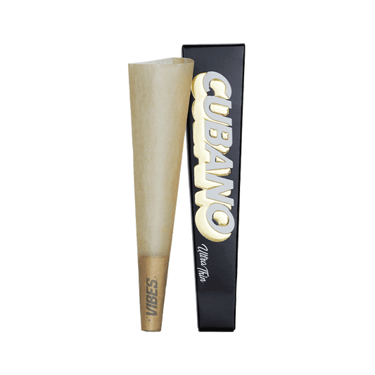 Vibes Cubano Cones Single - King Size Papers, Cones, and Wraps : Cones Vibes Rolling Papers   