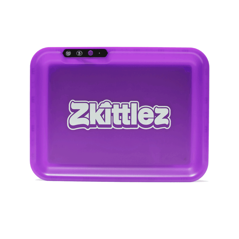 Zkittlez Glow Tray Non-CRP : Papers, Cones, and Wraps : Custom : Rolling Tray Glow Trays pur  
