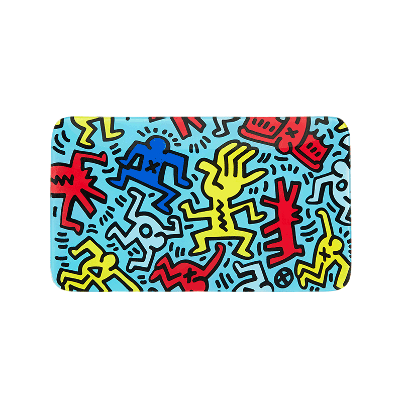 K.Haring Tray Papers, Cones, and Wraps : Accessories K. Haring Glass Collection multiblu us 
