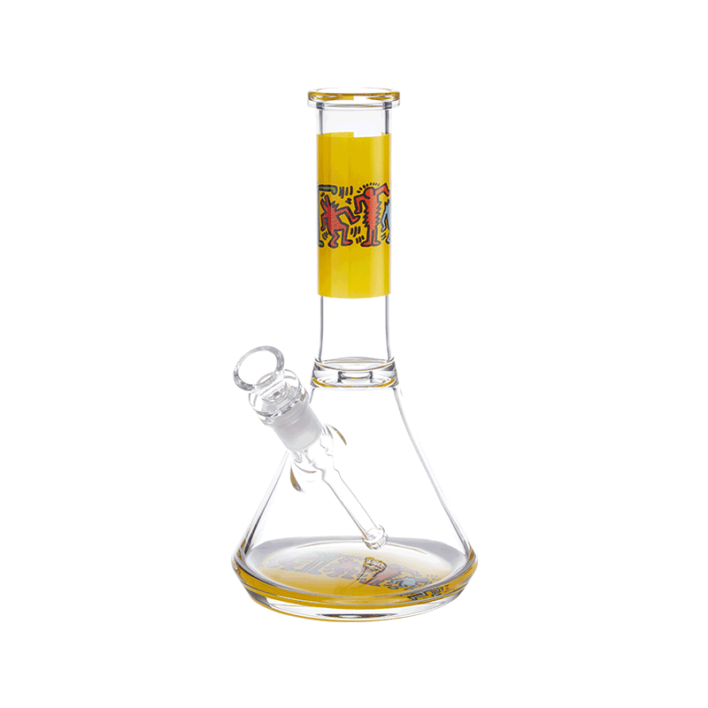 K.Haring Glass Water Pipe Glass : Water Pipe K. Haring Glass Collection