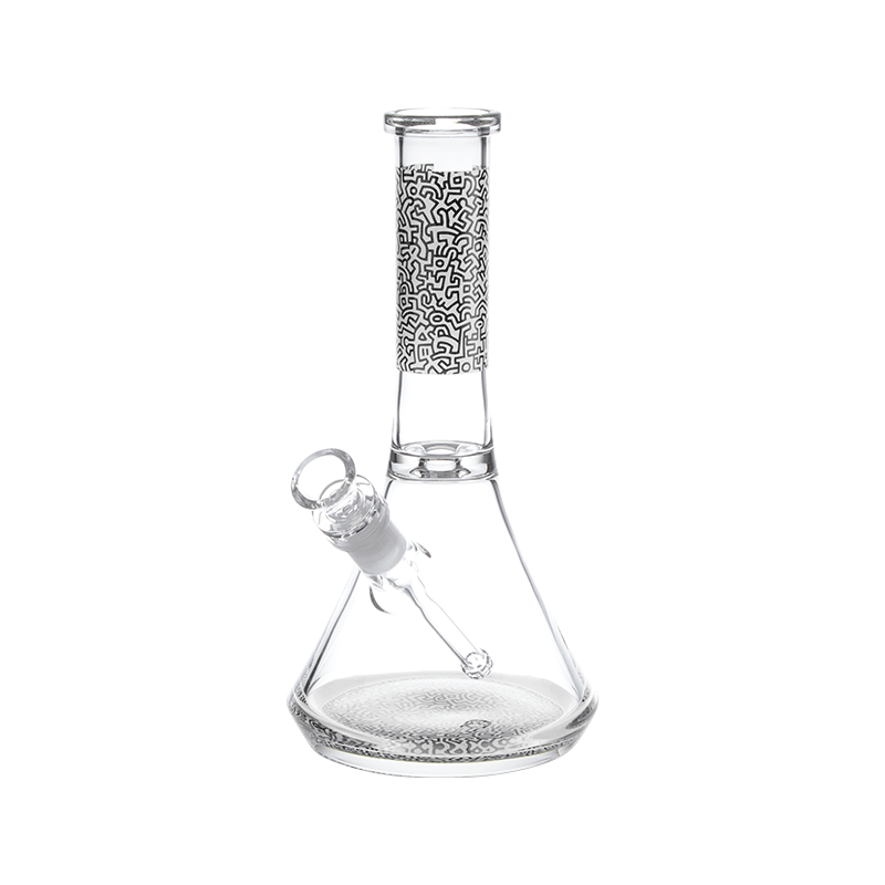 K.Haring Glass Water Pipe Glass : Water Pipe K. Haring Glass Collection