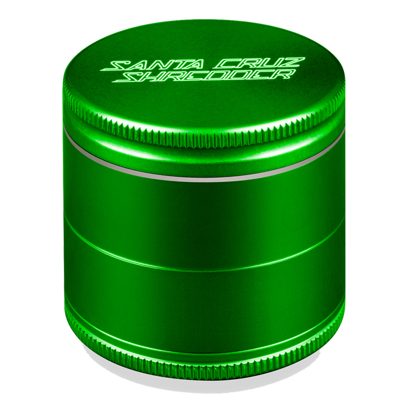 Santa Cruz Shredder 4-Piece Grinder Grinders : Aluminum Santa Cruz Shredder 2.1"(54mm) Green 4pc