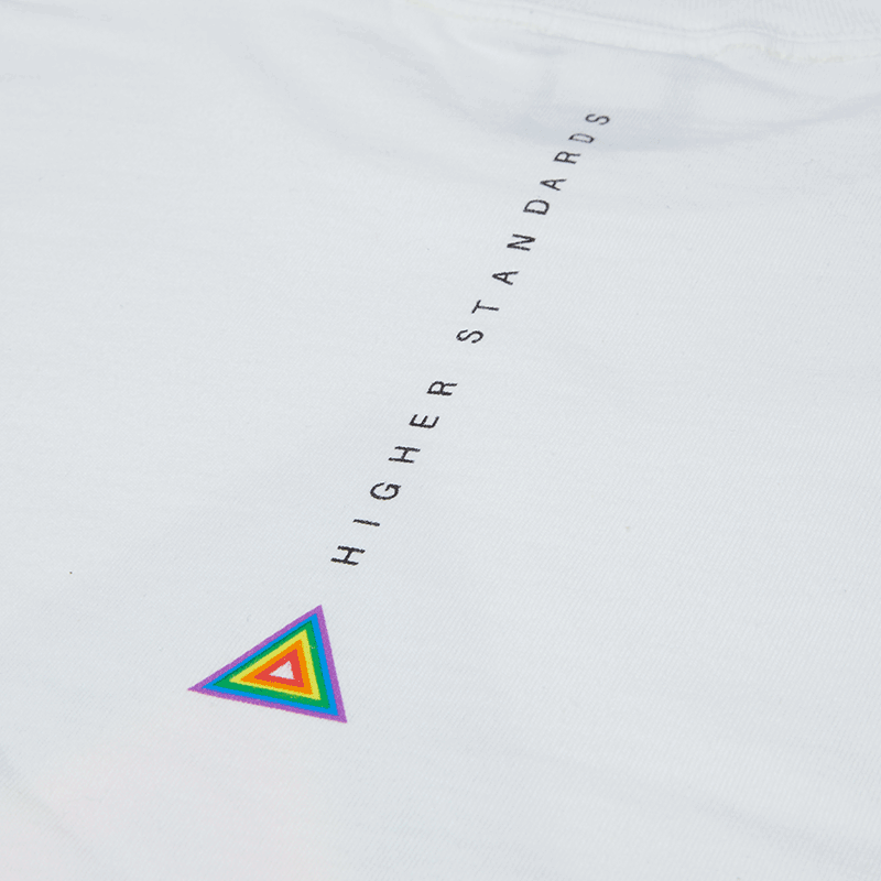 Higher Standards Pride Concentric Triangle Tee Apparel : Tops Higher Standards
