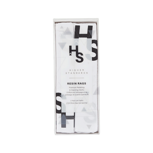 Higher Standards Resin Rags - Box of 2 Accessories : Cleaner Higher Standards