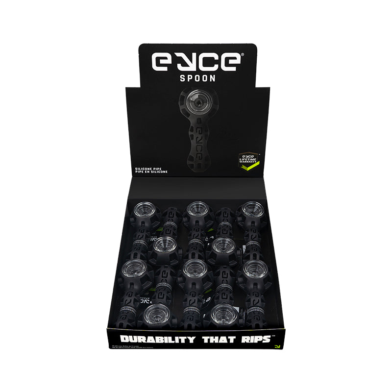 Eyce Spoon 10 Pack - Black Silicone : Spoon Eyce