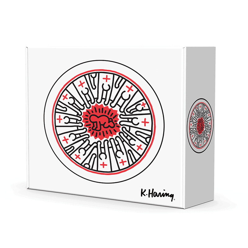 K.Haring Glass Catchall Home Goods : Accessories K. Haring Glass Collection