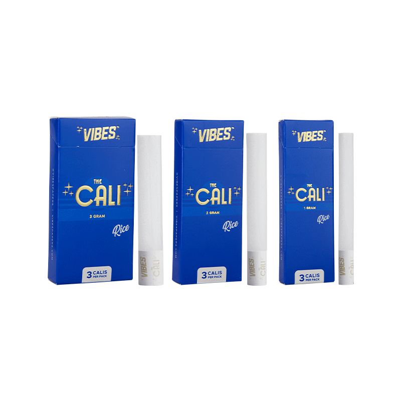 VIBES The Cali - 3 Gram Box Papers, Cones, and Wraps : Cones Vibes Rolling Papers
