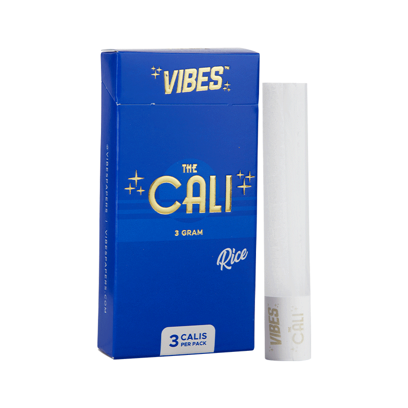 VIBES The Cali - 3 Gram Papers, Cones, and Wraps : Cones Vibes Rolling Papers   