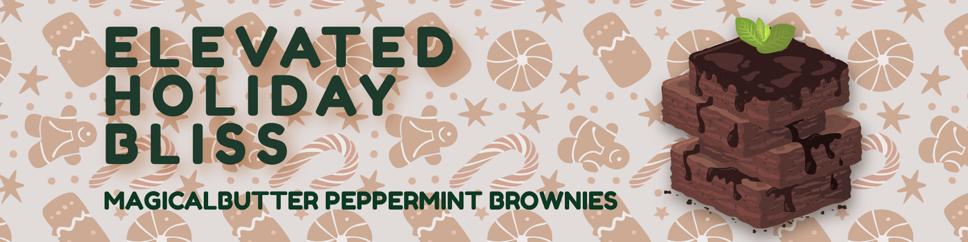 MagicalButter Peppermint Brownies