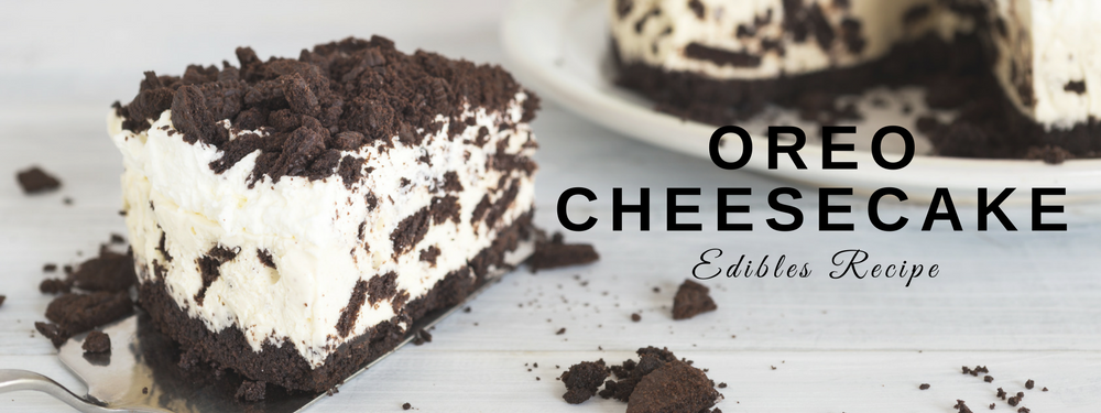 EDIBLES: Oreo Cookies 'N Cream Cheesecake