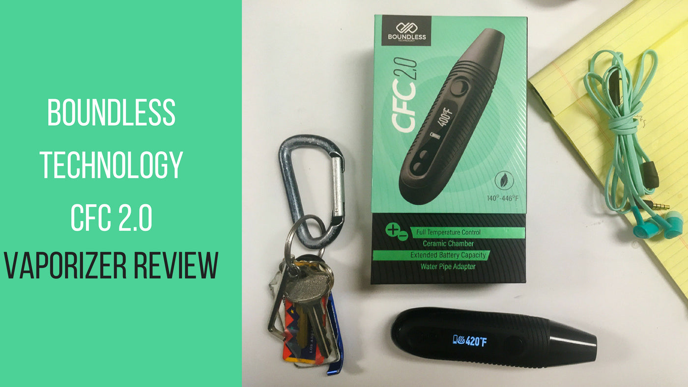 Boundless Technology CFC 2.0 Vaporizer Review | Honey I Shrunk the Tera! Small Vape, Big Rips