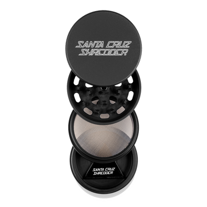 Santa Cruz Shredder 4-Piece Grinder Grinders : Aluminum Santa Cruz Shredder