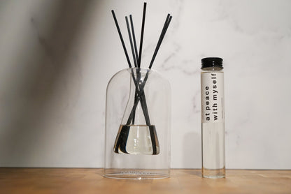 At peace with myself (lavender + cinnamon) - diffuser set
