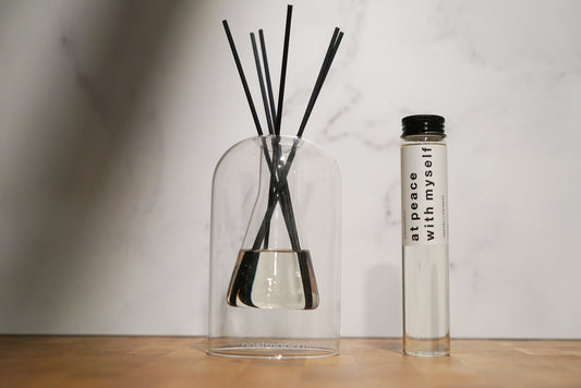 At peace with myself (lavender + cinnamon) - diffuser set