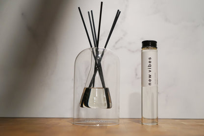 New vibes (sea salt + orchid) - diffuser set