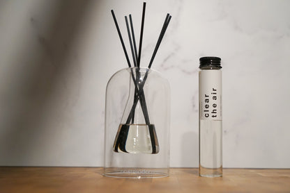 Clear the air (white sage + lavender) - diffuser set