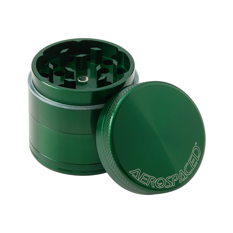 Aerospaced by Higher Standards 4 Piece Grinder 2.5 Grinders : Aluminum Higher Standards