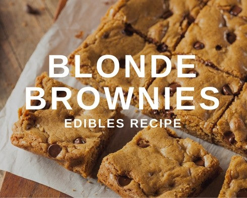 EDIBLES: Blonde Brownies Recipe