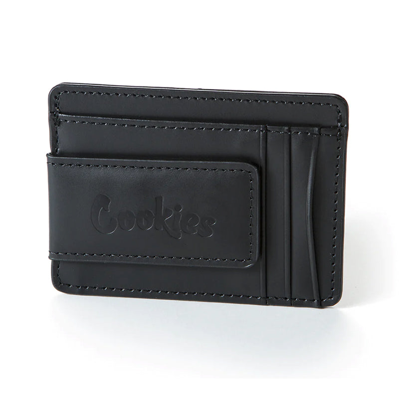 Cookies Big Chip Money Clip Leather Card Holder Apparel : Accessories Cookies Black  