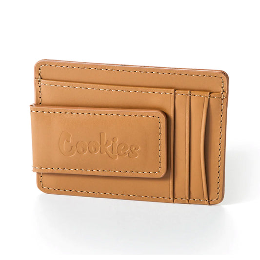 Cookies Big Chip Money Clip Leather Card Holder