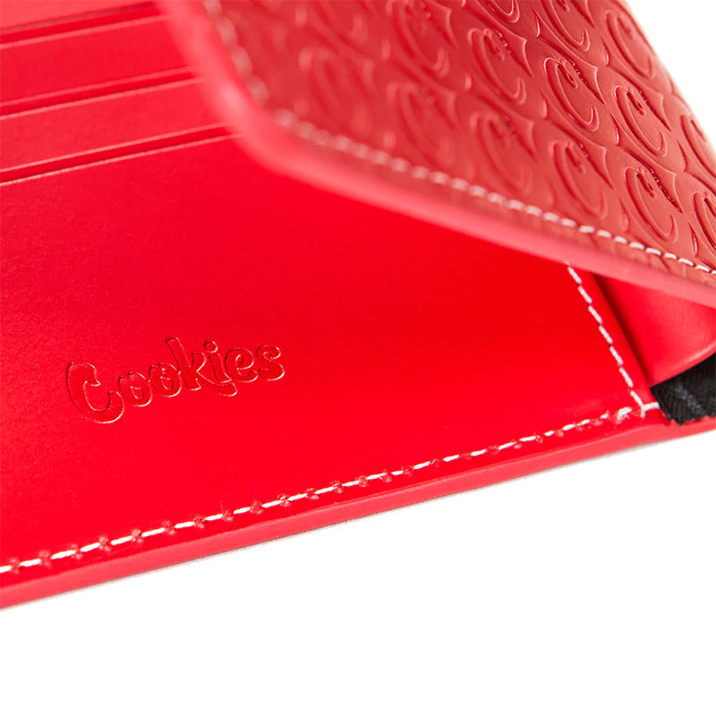 Cookies Embossed Billfold Leather Wallet  Cookies   