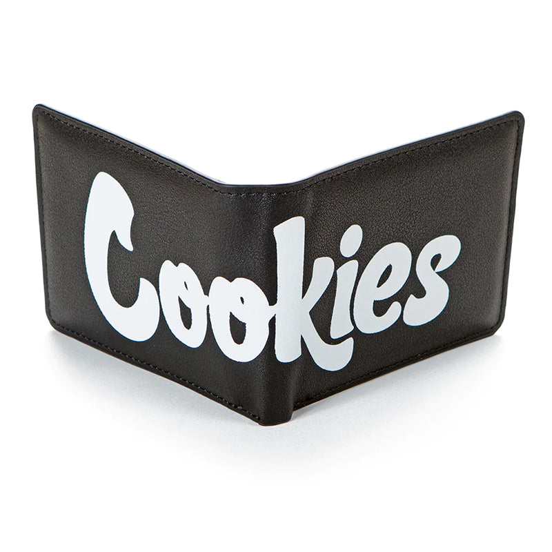 Cookies Billfold Wallet Textured Faux Leather  Cookies Black  