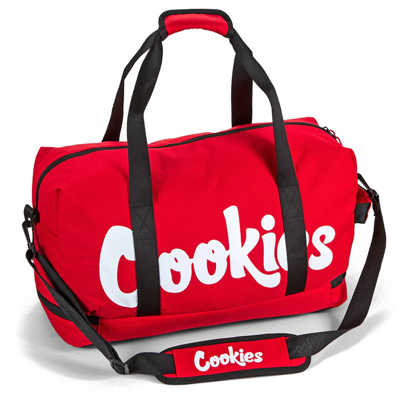 Cookies Explorer Duffle Bag Nylon and Polyester Luggage and Travel Products : Duffle Cookies Red  