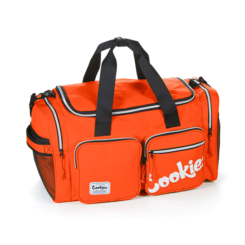 Cookies Heritage Duffle Bag Nylon Dual Pockets Luggage and Travel Products : Duffle Cookies Orange  
