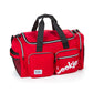 Cookies Heritage Duffle Bag Nylon Dual Pockets Luggage and Travel Products : Duffle Cookies Red  